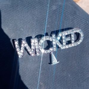 Wicked Rhinestone Brooch